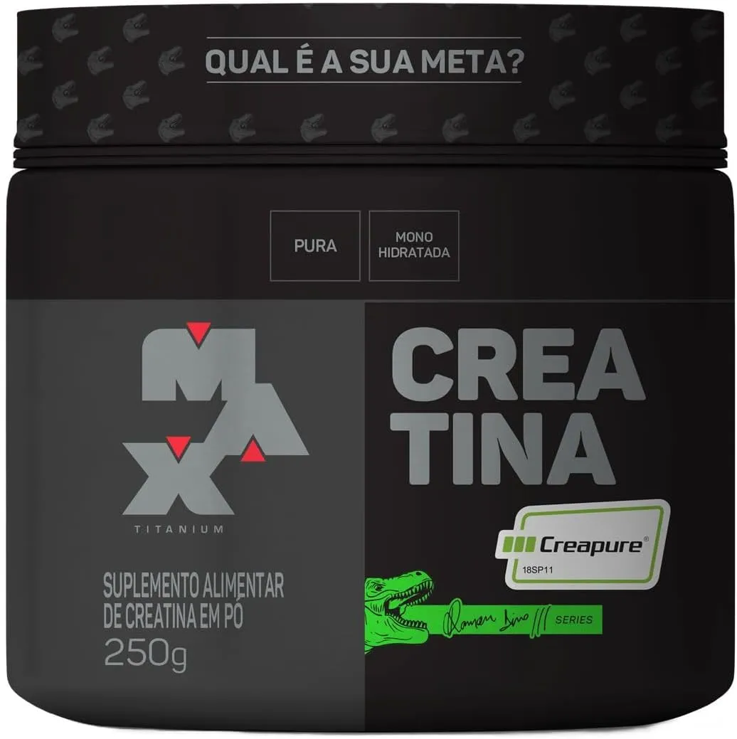 Creatina Max Titanium Creapure Ramon Dino 250g - Foto oficial e menor preço