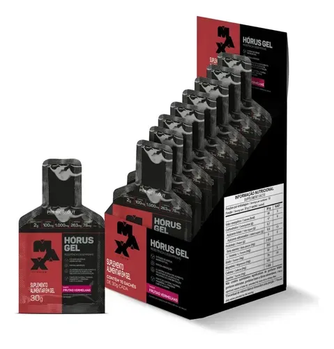 Pré-Treino Max Titanium Horus Gel Frutas Vermelhas 300g
