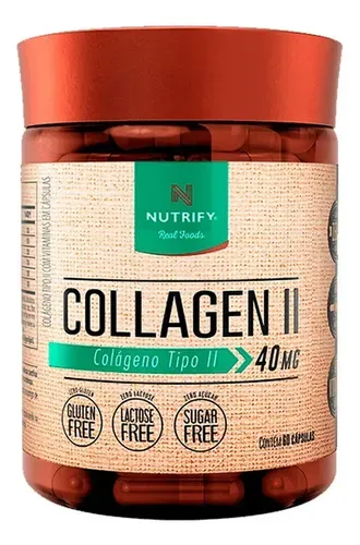 Colágeno Nutrify II Em Cápsula Sem Sabor 60 Un
