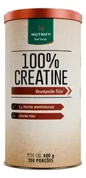 Suplemento Alimentar Creatine 100% Sem Glúten Lata 600g Nutrify Sem Sabor Natural / Sem Sabor - Foto oficial e menor preço