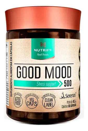 Suplemento Nutrify Good Mood 60 Cápsulas