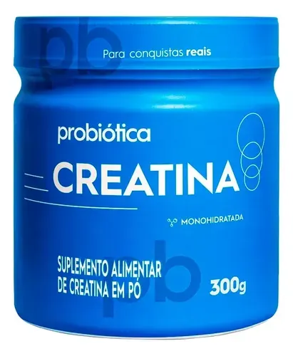 Creatina Pura 100g Probiotica Pó Sem Sabor