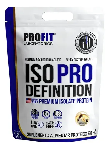 Whey Protein Profit Iso Pro Definition Baunilha 1.814kg