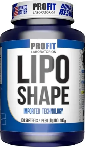 Termogênico Lipo Shape - Óleo De Cártamo 100 Cáps - PROFIT