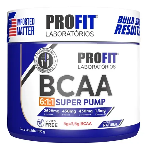 BCAA 6:1:1 Super Pump Powder 150g Profit Labs