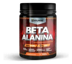 Beta Alanina 500g - Soldiers Nutrition - Foto oficial e menor preço