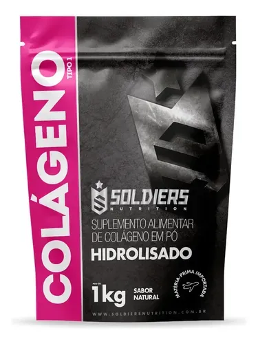 Colágeno Hidrolisado Soldiers Nutrition Tipo 1 1kg
