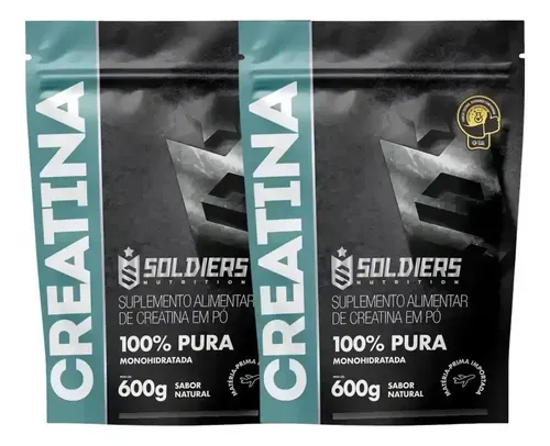 Creatina Soldiers Nutrition Monohidratada 1.2kg