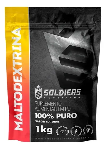 Maltodextrina Soldiers Nutrition 1kg Pura