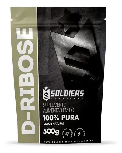 Suplemento D-Ribose 500g Soldiers Nutrition