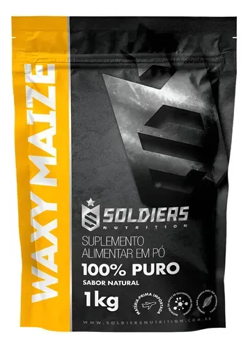 Suplemento em Pó Soldiers Nutrition Waxy Maize 1kg