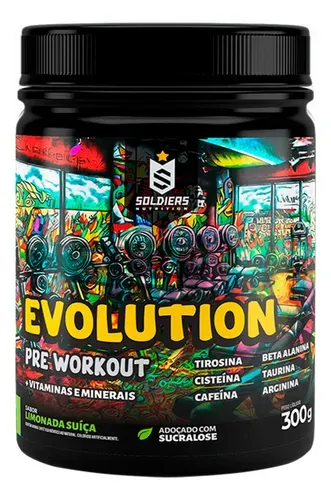 Suplemento Soldiers Nutrition Evolution 300g Limonada Suíça
