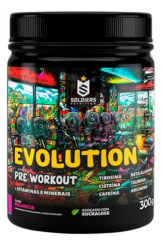 Suplemento Soldiers Nutrition Evolution 300g Melancia