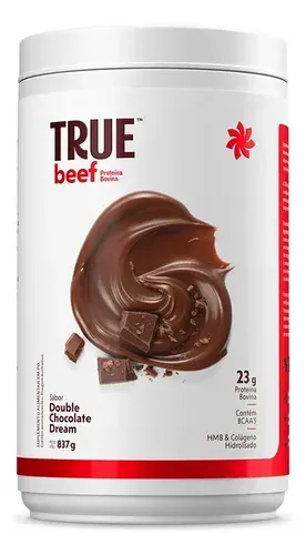 Proteína de Carne Isolada True Source Beef Protein 837g Sabor Chocolate