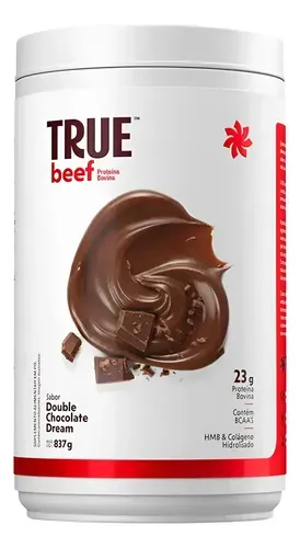 Proteína True Source True Beef Protein Double Chocolate Dream 837g - Foto oficial e menor preço