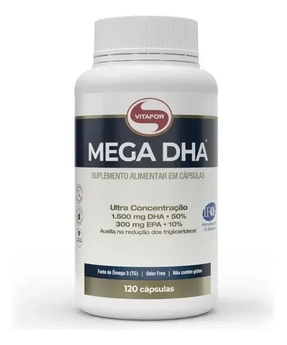 Suplemento Ômega 3 Vitafor 120 Cápsulas
