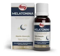 Suplemento de Melatonina Vitafor 20ml - Foto oficial e menor preço