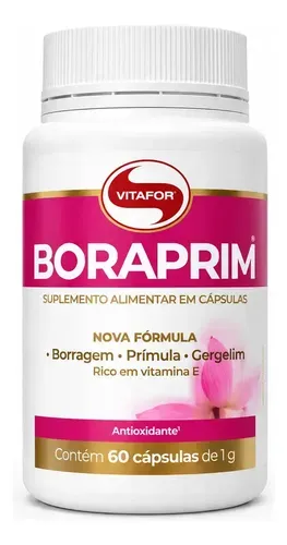 Suplemento Vitamínico Vitafor Boraprim 60 Cápsulas