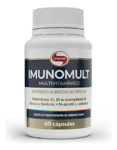Suplemento Imunomult 60 Cápsulas Vitafor