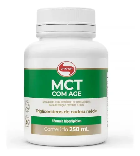 Suplemento Nutricional Vitafor MCT Age 250ml Sem Sabor Óleo de Coco - Foto oficial e menor preço