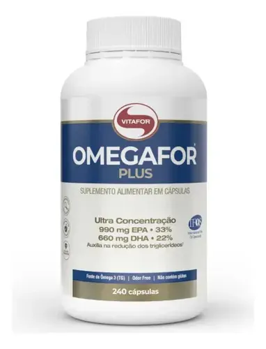 Suplemento Vitafor Omegafor Plus 240 Cápsulas
